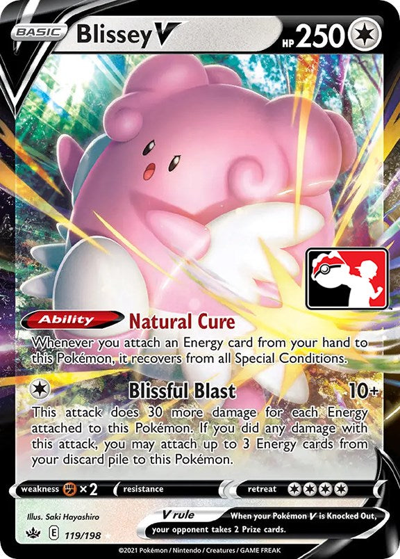 Blissey V (119/198) [Prize Pack Series One] | Shuffle n Cut Hobbies & Games