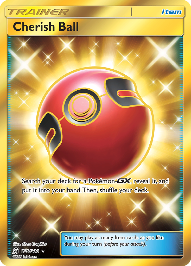 Cherish Ball (250/236) [Sun & Moon: Unified Minds] | Shuffle n Cut Hobbies & Games