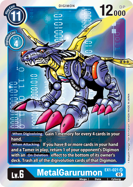 MetalGarurumon [EX1-021] [Classic Collection] | Shuffle n Cut Hobbies & Games