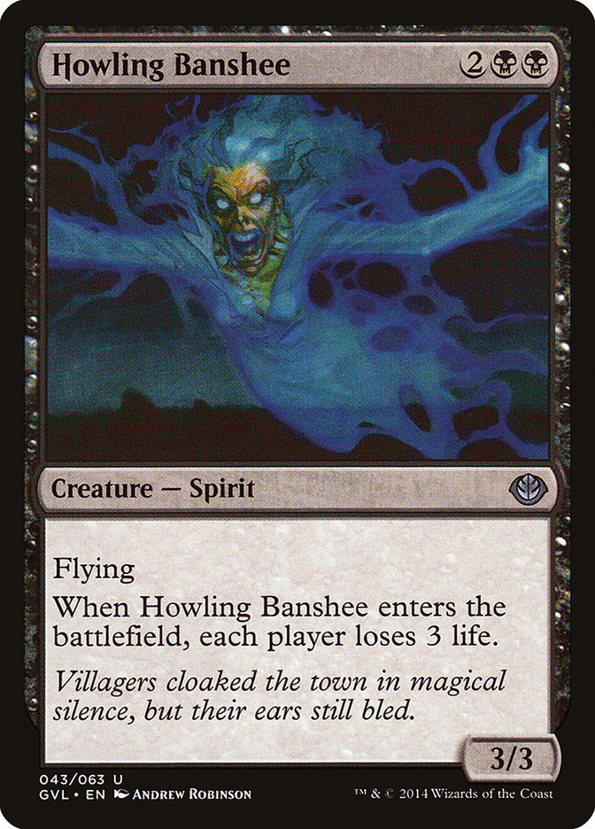 Howling Banshee (Garruk vs. Liliana) [Duel Decks Anthology] | Shuffle n Cut Hobbies & Games