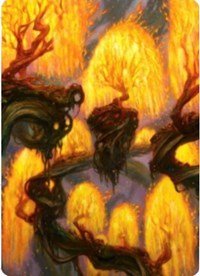 Grove of the Burnwillows Art Card [Zendikar Rising Art Series] | Shuffle n Cut Hobbies & Games