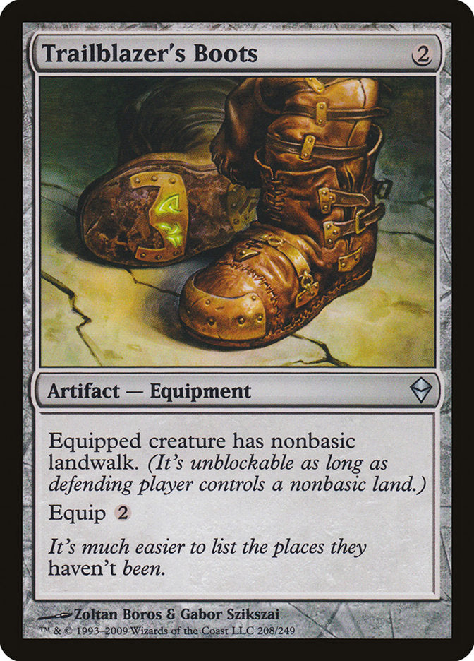 Trailblazer's Boots [Zendikar] | Shuffle n Cut Hobbies & Games