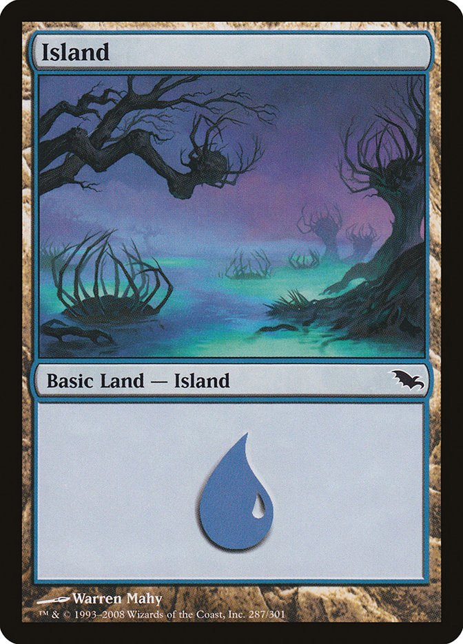 Island (287) [Shadowmoor] | Shuffle n Cut Hobbies & Games