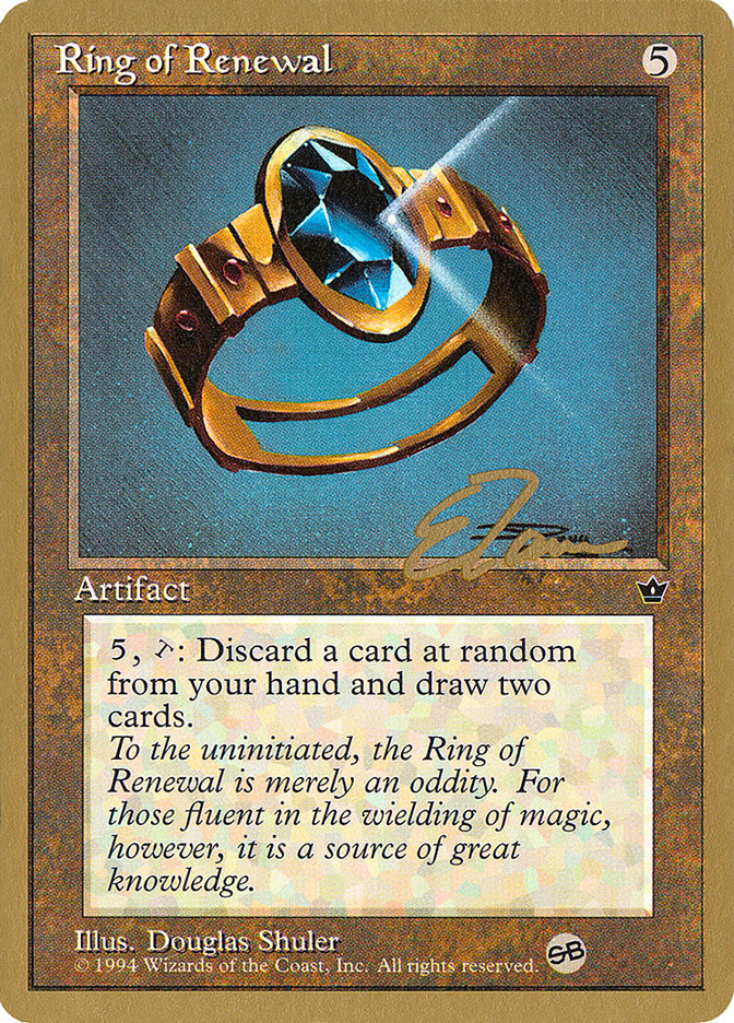 Ring of Renewal (Eric Tam) (SB) [Pro Tour Collector Set] | Shuffle n Cut Hobbies & Games