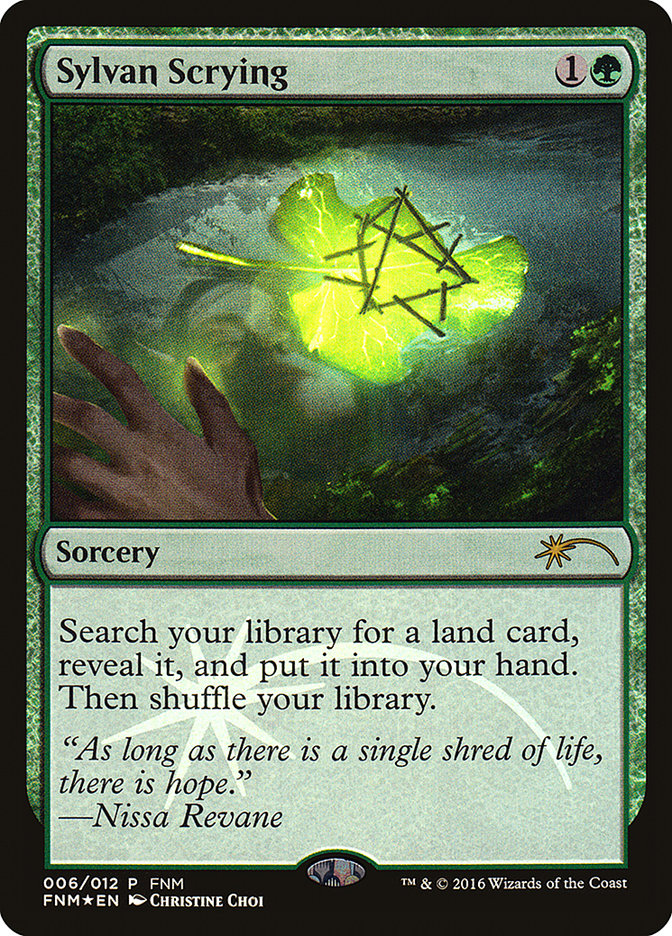 Sylvan Scrying [Friday Night Magic 2016] | Shuffle n Cut Hobbies & Games