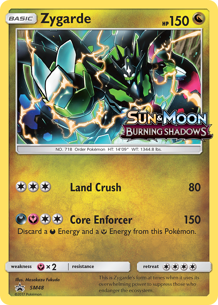 Zygarde (SM48) (Prerelease Promo) [Sun & Moon: Black Star Promos] | Shuffle n Cut Hobbies & Games