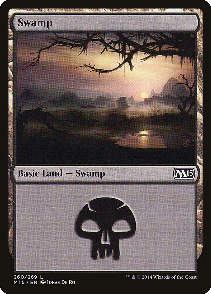 Swamp (260) [Magic 2015] | Shuffle n Cut Hobbies & Games