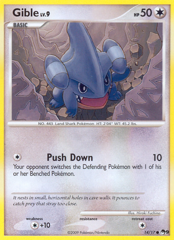 Gible (14/17) [POP Series 9] | Shuffle n Cut Hobbies & Games