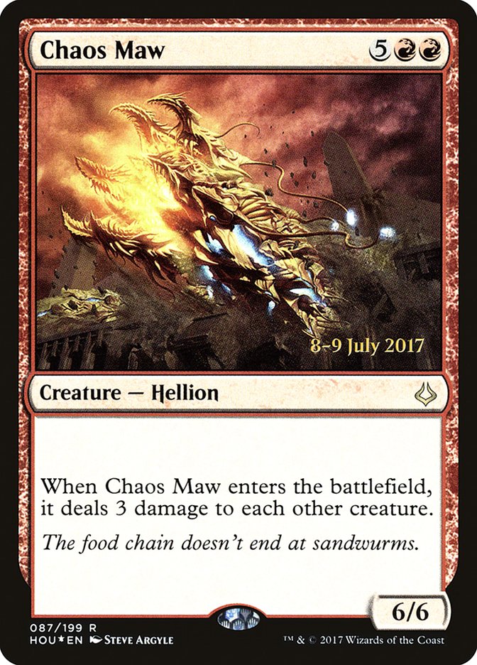 Chaos Maw [Hour of Devastation Prerelease Promos] | Shuffle n Cut Hobbies & Games