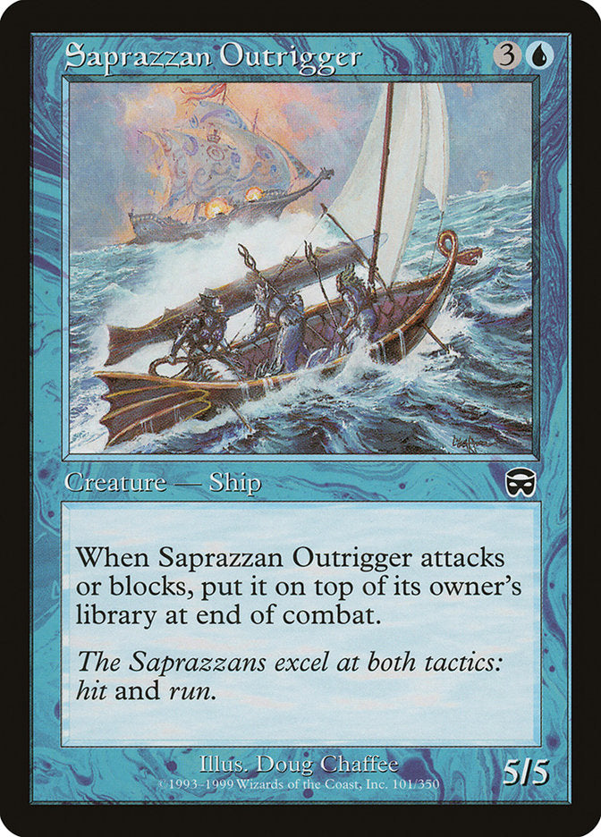 Saprazzan Outrigger [Mercadian Masques] | Shuffle n Cut Hobbies & Games