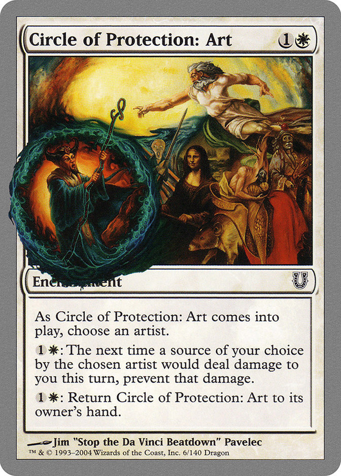 Circle of Protection: Art [Unhinged] | Shuffle n Cut Hobbies & Games