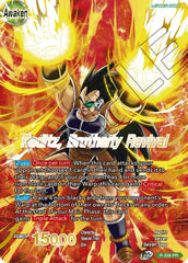 Raditz // Raditz, Brotherly Revival (Gold Stamped) (P-338) [Saiyan Showdown Prerelease Promos] | Shuffle n Cut Hobbies & Games