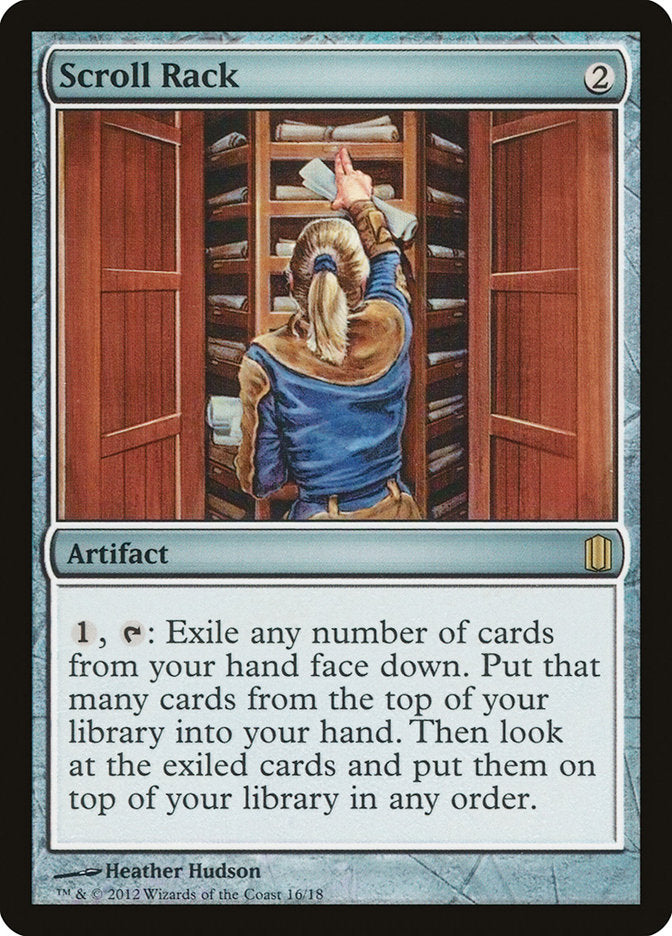 Scroll Rack [Commander's Arsenal] | Shuffle n Cut Hobbies & Games