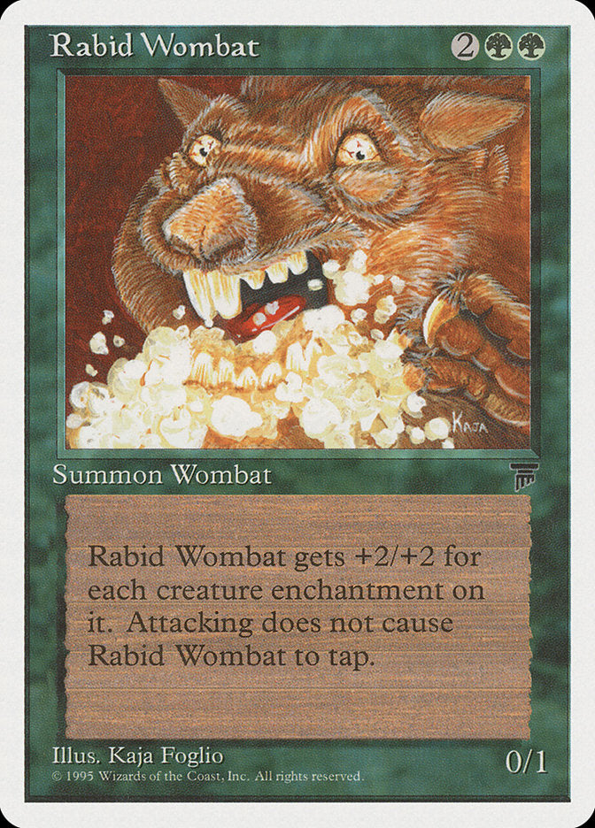 Rabid Wombat [Chronicles] | Shuffle n Cut Hobbies & Games