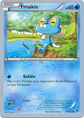 Froakie (38/122) (Ninja Blitz - Cody Walinski) [World Championships 2016] | Shuffle n Cut Hobbies & Games