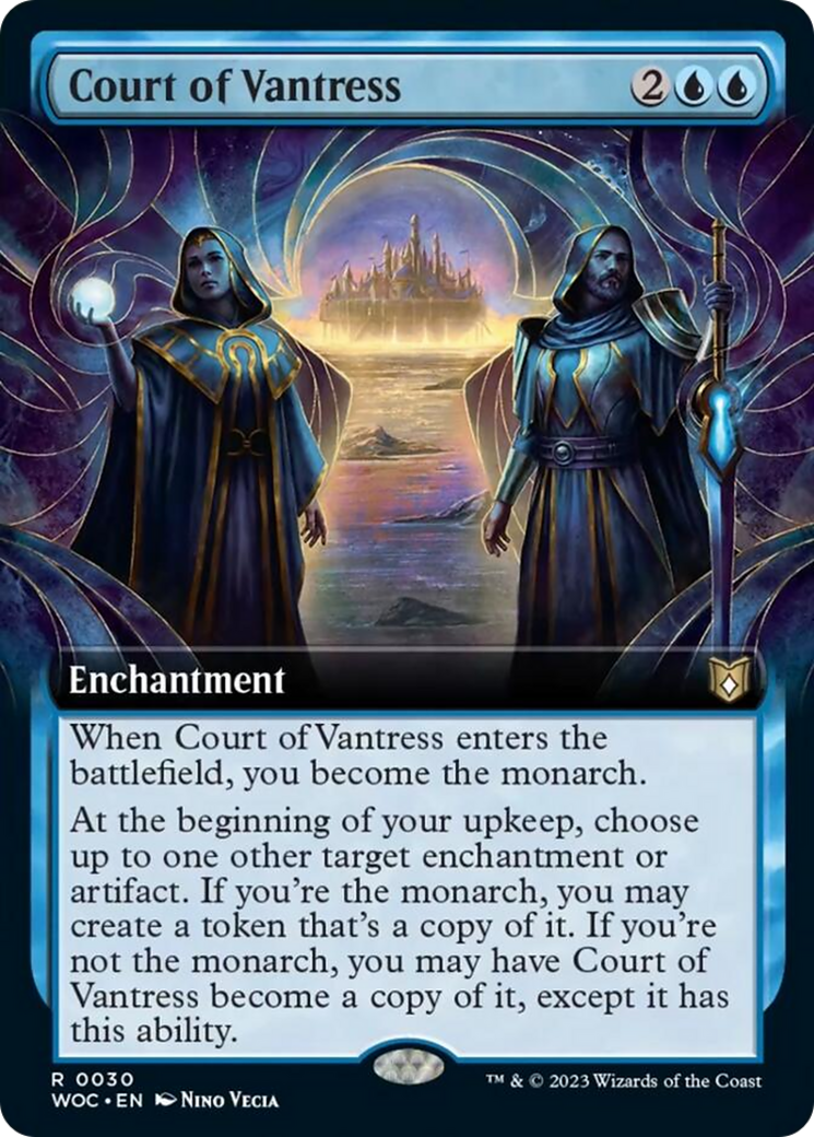 Court of Vantress (Extended Art) [Wilds of Eldraine Commander] | Shuffle n Cut Hobbies & Games