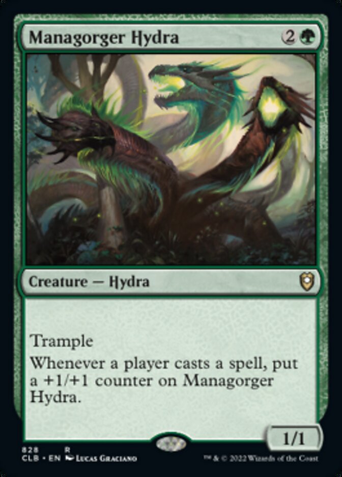 Managorger Hydra [Commander Legends: Battle for Baldur's Gate] | Shuffle n Cut Hobbies & Games