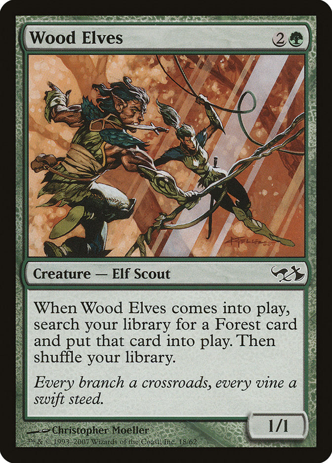 Wood Elves [Duel Decks: Elves vs. Goblins] | Shuffle n Cut Hobbies & Games