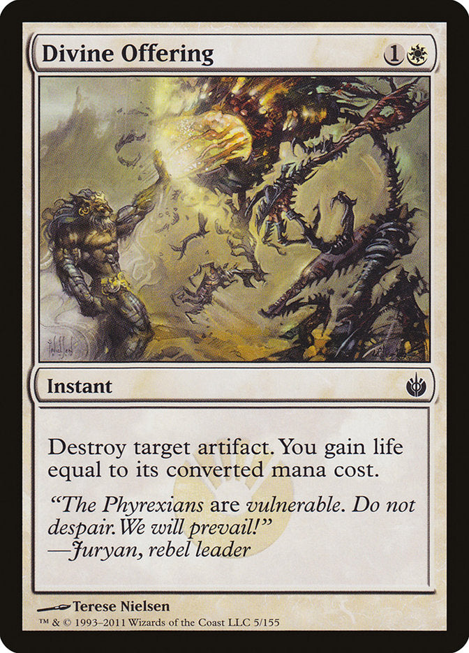 Divine Offering [Mirrodin Besieged] | Shuffle n Cut Hobbies & Games