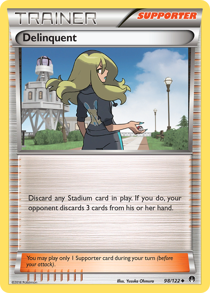 Delinquent (98/122) [XY: BREAKpoint] | Shuffle n Cut Hobbies & Games