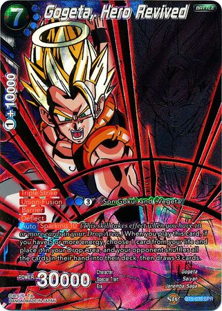 Gogeta, Hero Revived (SPR) (BT5-038) [Miraculous Revival] | Shuffle n Cut Hobbies & Games