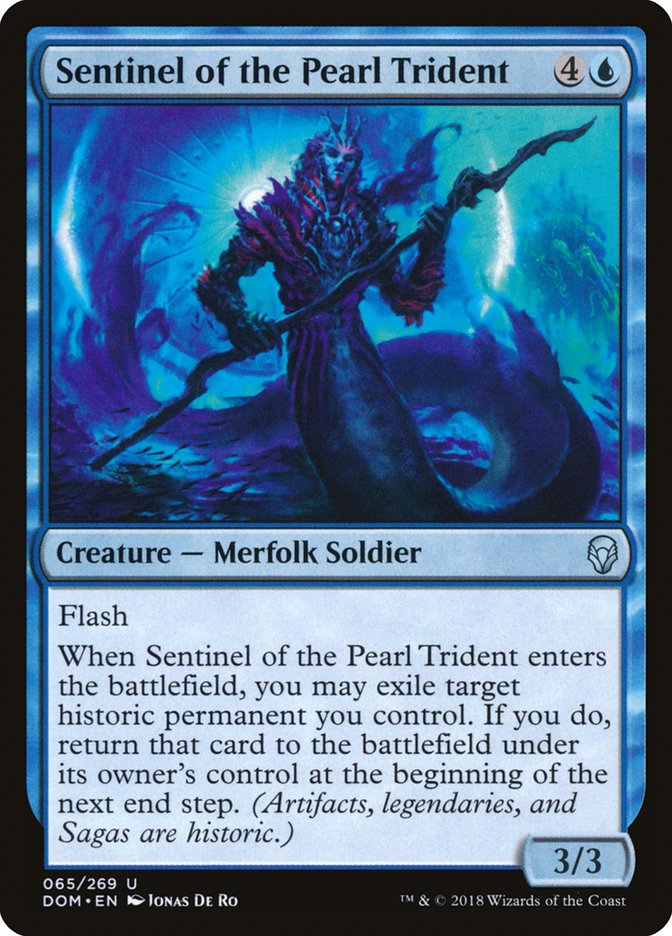 Sentinel of the Pearl Trident [Dominaria] | Shuffle n Cut Hobbies & Games