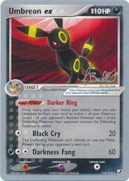 Umbreon ex (112/115) (Eeveelutions - Jimmy Ballard) [World Championships 2006] | Shuffle n Cut Hobbies & Games