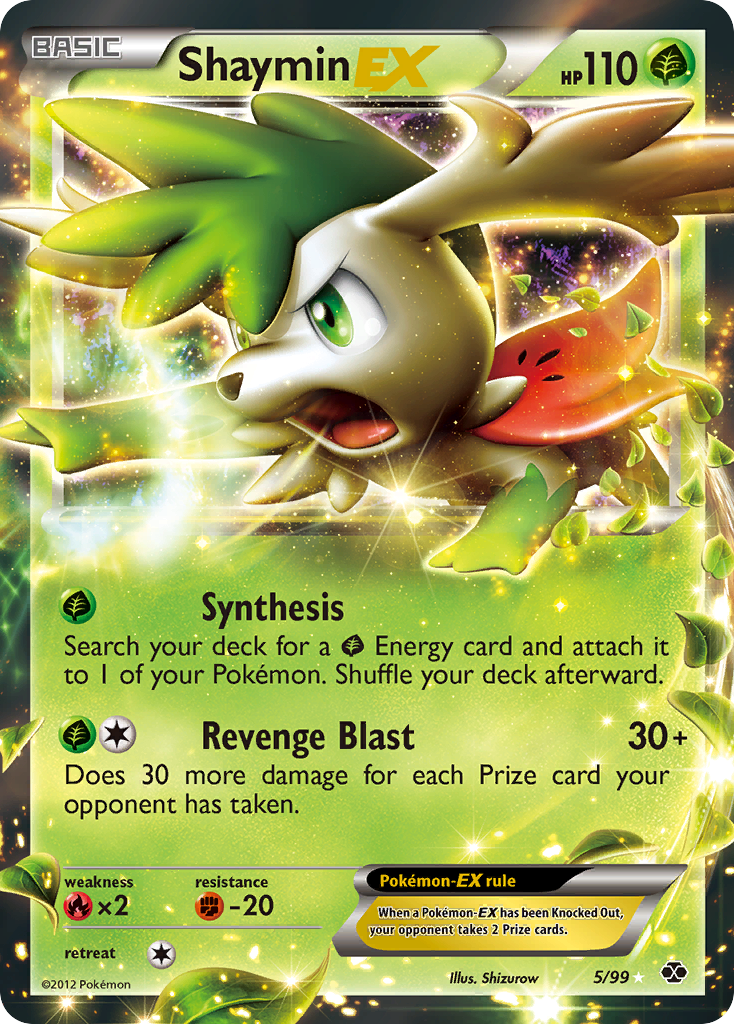 Shaymin EX (5/99) [Black & White: Next Destinies] | Shuffle n Cut Hobbies & Games