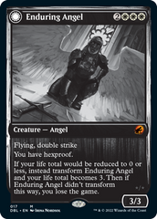 Enduring Angel // Angelic Enforcer [Innistrad: Double Feature] | Shuffle n Cut Hobbies & Games