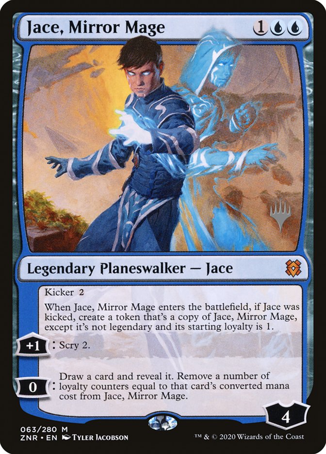 Jace, Mirror Mage (Promo Pack) [Zendikar Rising Promos] | Shuffle n Cut Hobbies & Games