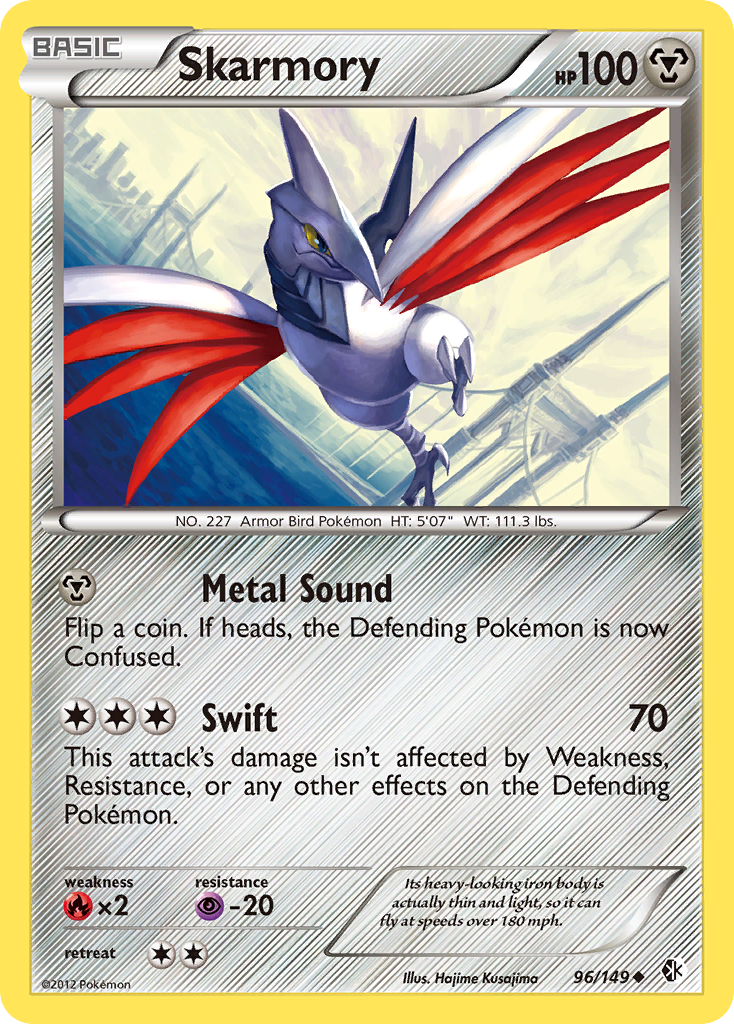 Skarmory (96/149) [Black & White: Boundaries Crossed] | Shuffle n Cut Hobbies & Games