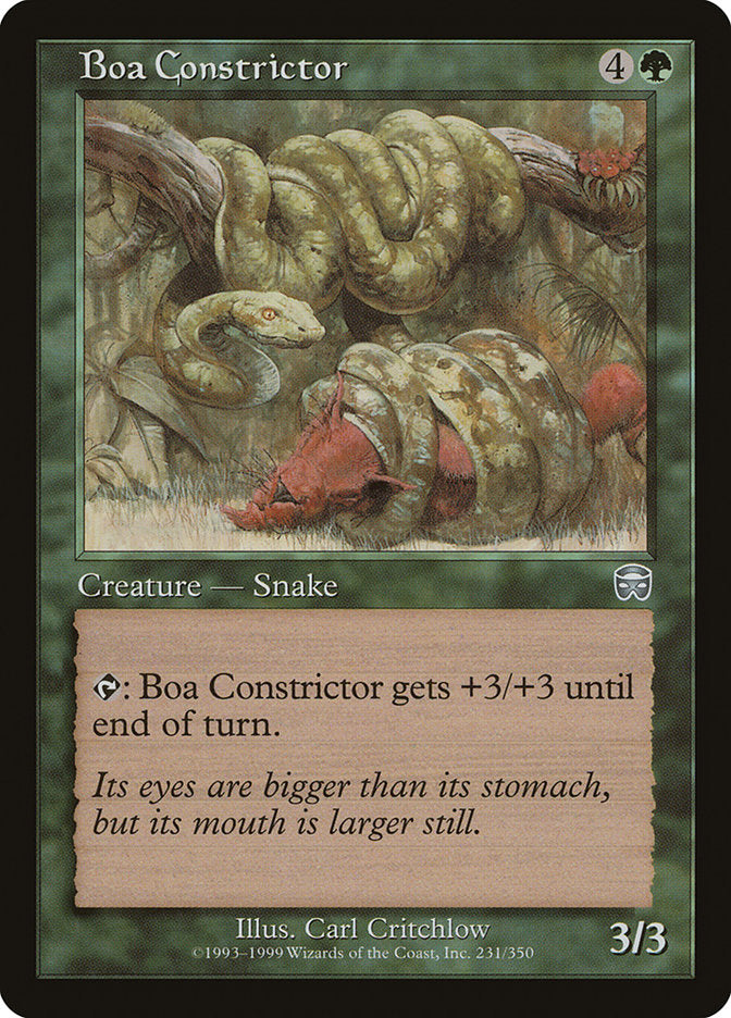 Boa Constrictor [Mercadian Masques] | Shuffle n Cut Hobbies & Games