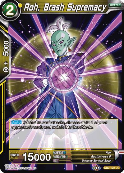 Roh, Brash Supremacy (Reprint) (DB2-122) [Battle Evolution Booster] | Shuffle n Cut Hobbies & Games