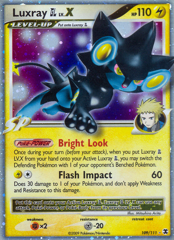 Luxray GL LV.X (109/111) [Platinum: Rising Rivals] | Shuffle n Cut Hobbies & Games