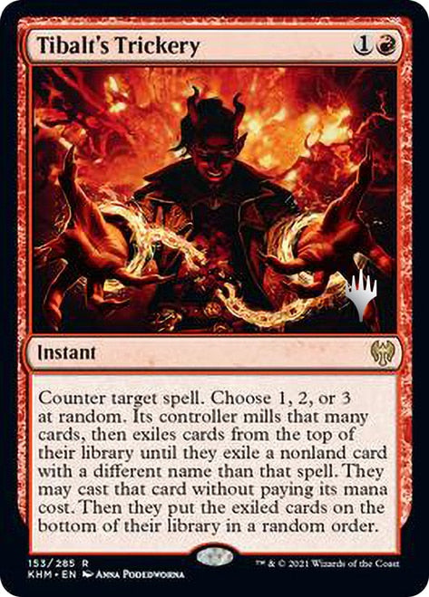 Tibalt's Trickery (Promo Pack) [Kaldheim Promos] | Shuffle n Cut Hobbies & Games