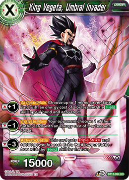 King Vegeta, Umbral Invader (Uncommon) [BT13-064] | Shuffle n Cut Hobbies & Games