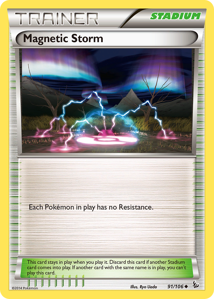 Magnetic Storm (91/106) [XY: Flashfire] | Shuffle n Cut Hobbies & Games