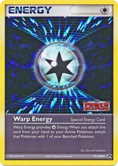 Warp Energy (91/108) (Stamped) [EX: Power Keepers] | Shuffle n Cut Hobbies & Games