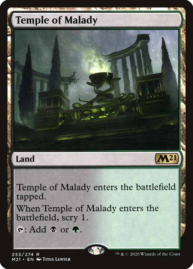 Temple of Malady [Core Set 2021] | Shuffle n Cut Hobbies & Games