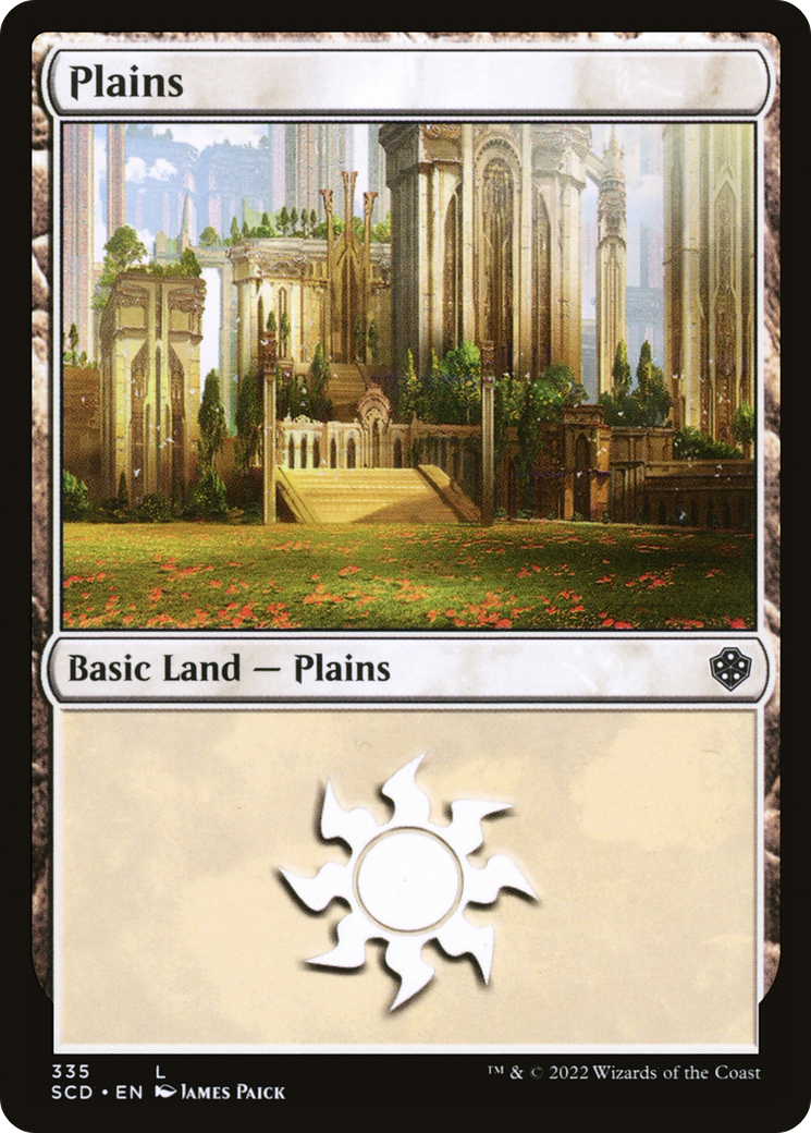 Plains (335) [Starter Commander Decks] | Shuffle n Cut Hobbies & Games