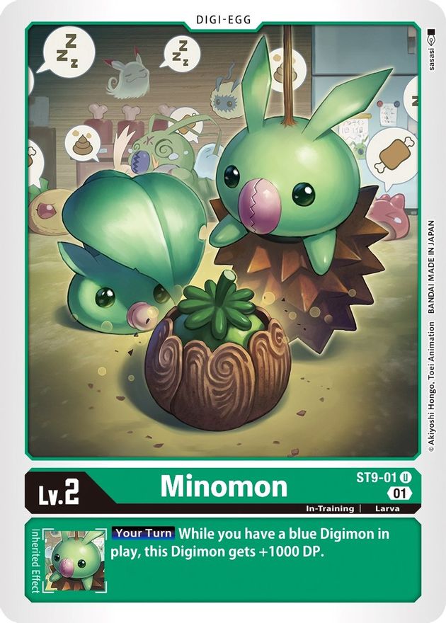 Minomon [ST9-01] [Starter Deck: Ultimate Ancient Dragon] | Shuffle n Cut Hobbies & Games