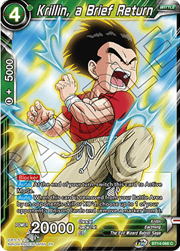 Krillin, a Brief Return (BT14-066) [Cross Spirits] | Shuffle n Cut Hobbies & Games