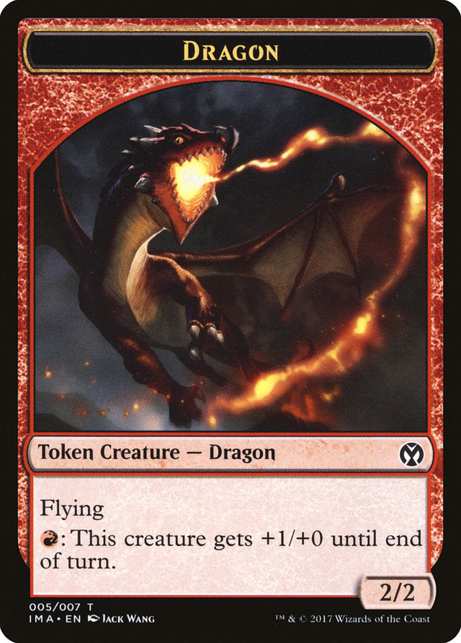 Dragon Token (005/007) [Iconic Masters Tokens] | Shuffle n Cut Hobbies & Games