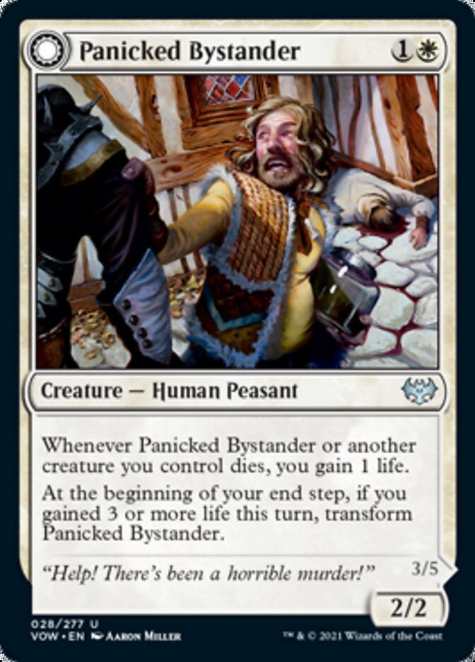 Panicked Bystander // Cackling Culprit [Innistrad: Crimson Vow] | Shuffle n Cut Hobbies & Games