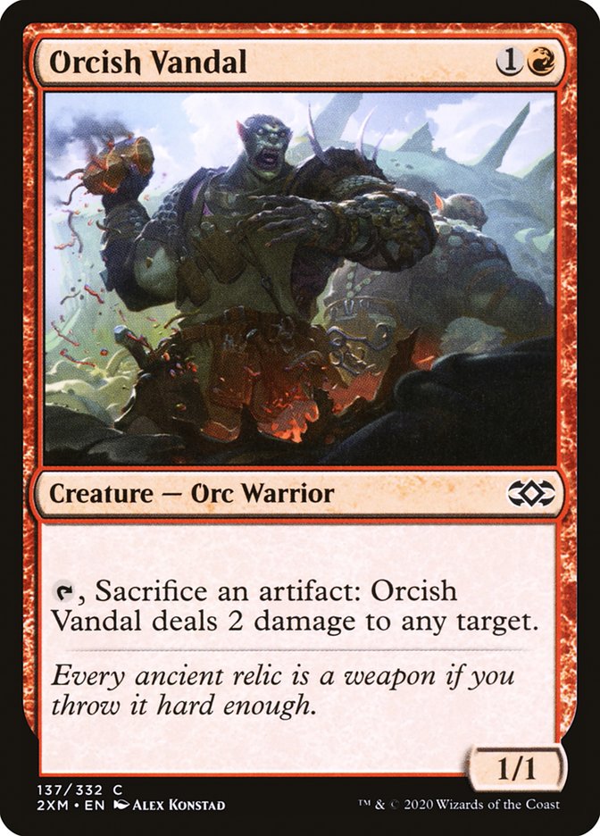 Orcish Vandal [Double Masters] | Shuffle n Cut Hobbies & Games