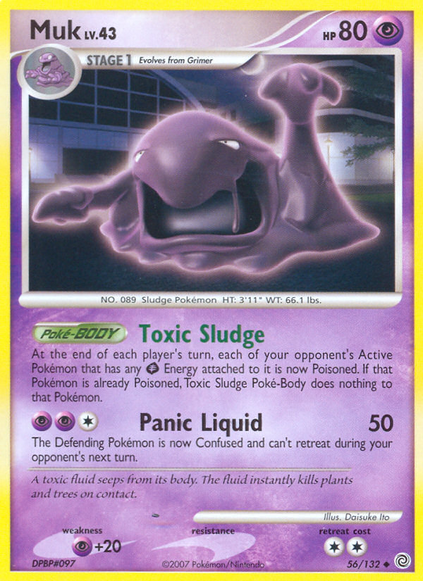 Muk (56/132) [Diamond & Pearl: Secret Wonders] | Shuffle n Cut Hobbies & Games