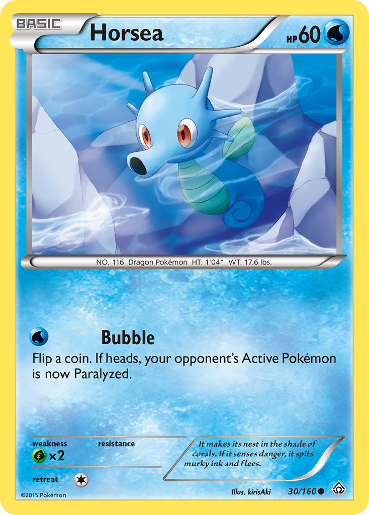 Horsea (30/160) [XY: Primal Clash] | Shuffle n Cut Hobbies & Games