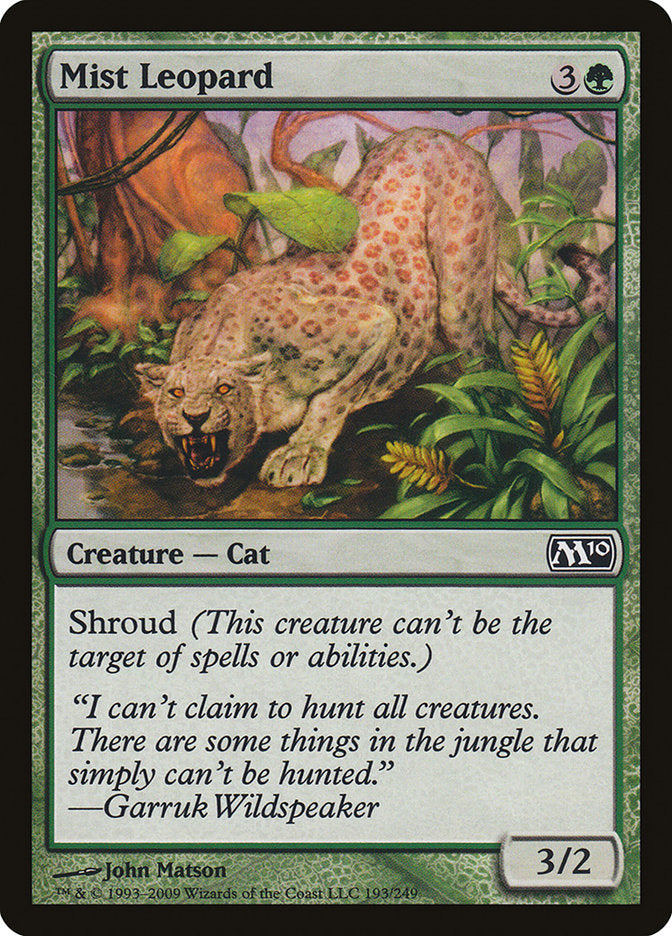 Mist Leopard [Magic 2010] | Shuffle n Cut Hobbies & Games