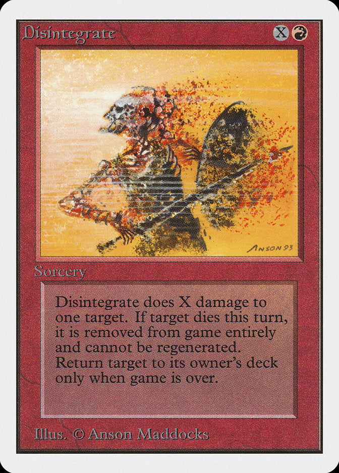 Disintegrate [Unlimited Edition] | Shuffle n Cut Hobbies & Games