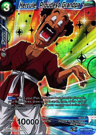 Hercule, Proudest Grandpa (SPR) [TB2-029] | Shuffle n Cut Hobbies & Games